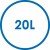 Neue M1 Polystyrolkugeln für Sitzsäcke zum Fabrikpreis - 20 Liter