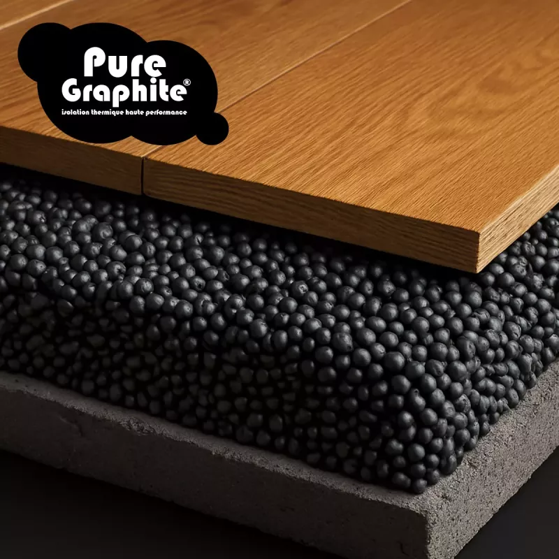 9000 L Reine Graphit® Polystyrolkugeln – Isolierung