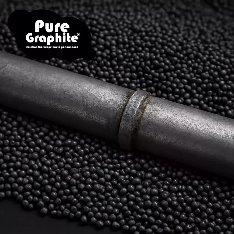 9000 L Reine Graphit® Polystyrolkugeln – Isolierung