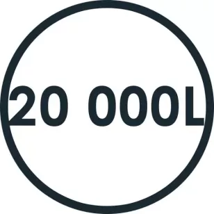 20 000 L Palline di Polistirene Pure Graphite® – Isolamento