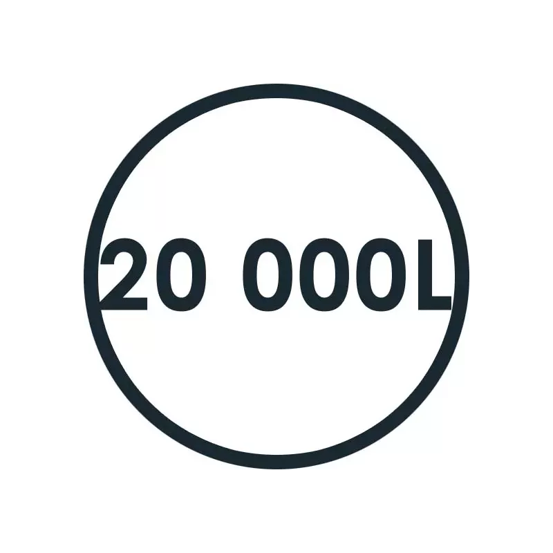 20 000 L Palline di Polistirene Pure Graphite® – Isolamento