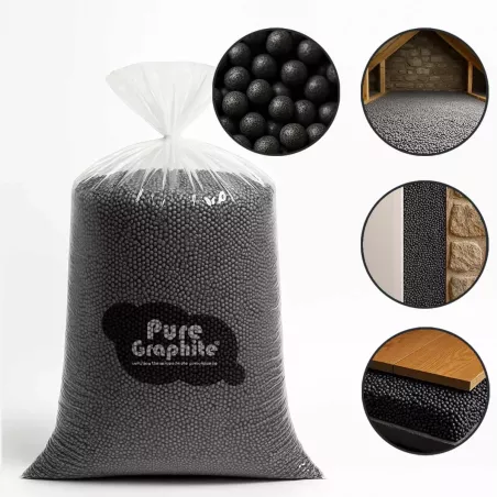 4000L Reine Graphit® Polystyrolkugeln – Isolierung