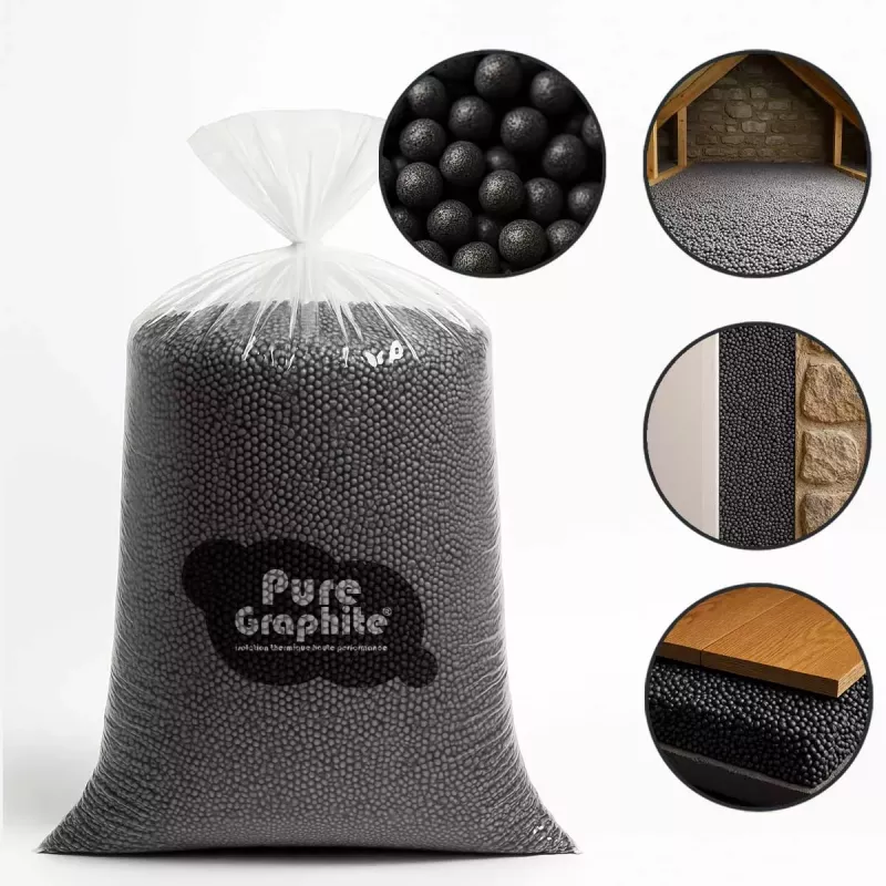 1000 L Reine Graphite® Polystyrolkugeln – Isolierung
