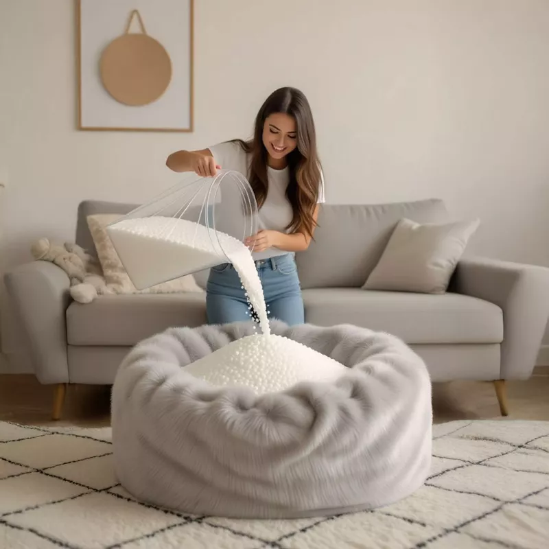 Polystyrolkugeln M1 Neu für Sitzsack zum Fabrikpreis - 200 Liter