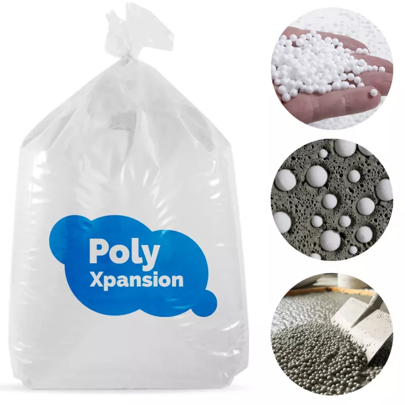 New Polystyrene Balls for Lightweight Concrete & Light Screed | Factory Price