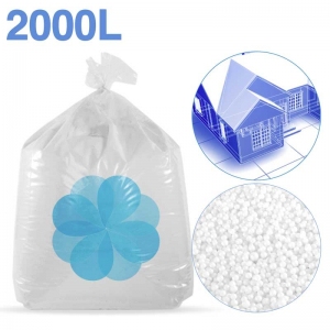 2000 litres de billes de polystyrène recyclé pour isolation