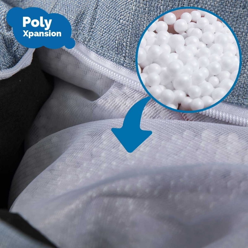 Sac de Billes de polystyrène - Pour rembourrage pouf, poire et coussins -  Sac 30 L - Billes 2 à 3 mm