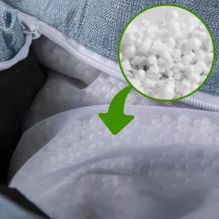 Bolitas de Poliestireno Reciclado para Puff a Precio de Fábrica - 200 litros