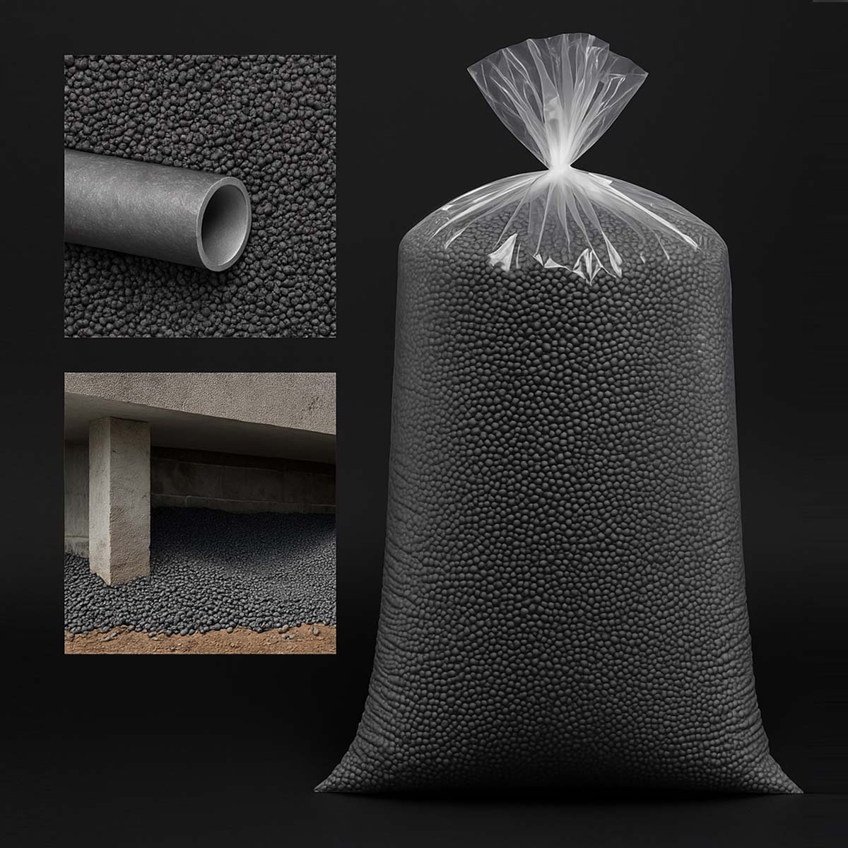 Aislamiento con Perlas de Poliestireno Anti-Fuego Pure Graphite® Aislamiento con Perlas de Poliestireno Anti-Fuego Pure Graphite®