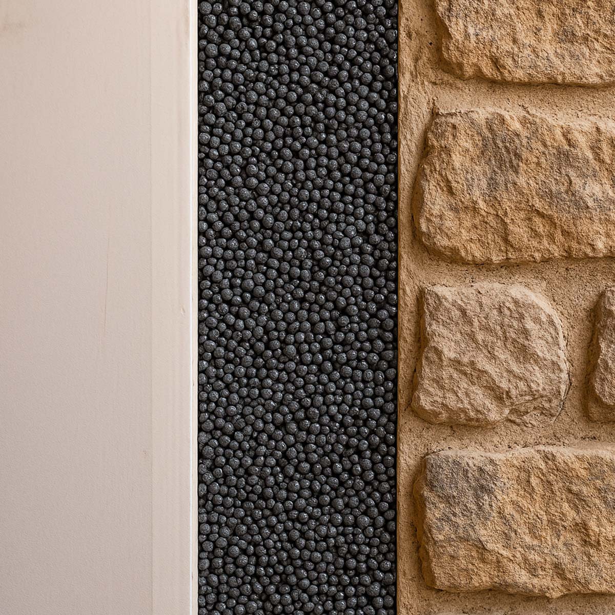 Aislamiento con Perlas de Poliestireno Anti-Fuego Pure Graphite® Aislamiento con Perlas de Poliestireno Anti-Fuego Pure Graphite®