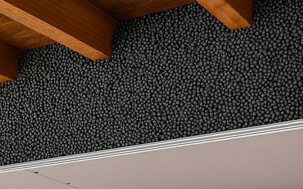 isolation plafond billes de polsytryene